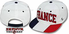 France SUPERSTAR SNAPBACK White Hat by Zephyr