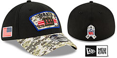 Giants 2021 SALUTE-TO-SERVICE FLEX Black-Desert Hat by New Era