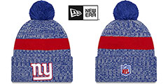 Giants 2023 SIDELINE Knit Beanie Hat by New Era