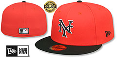 Giants COOPERPACK Orange-Black Fitted Hat by New Era