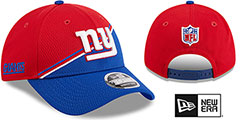 Giants DASHMARK SIDELINE SNAPBACK Red-Royal Hat by New Era