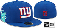 Giants SIDE-CITY ICON Royal Hat by New Era