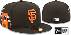 Giants SIDE-CITY ICON Black Hat by New Era