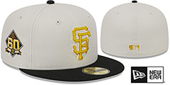 Giants TWO-TONE STONE Fitted Hat by New Era