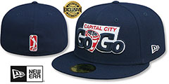 GoGo NBA G-LEAGUE Navy Fitted Hat by New Era