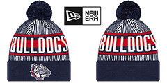 Gonzaga STRIPED Knit Beanie Hat by New Era