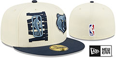 Grizzlies 2022 NBA DOUBLE WHAMMY DRAFT Fitted Hat by New Era