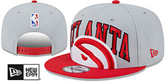 Hawks 2023 TIP OFF SNAPBACK Grey-Red Hat by New Era