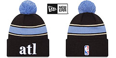 Hawks 23-24 CITY-EDITION Knit Beanie Hat by New Era