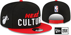 Heat 23-24 CITY-EDITION SNAPBACK Hat by New Era