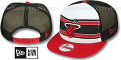 Heat BAND-SLAP SNAPBACK Hat by New Era