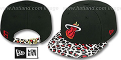 Heat OSTRICH-LEOPARD STRAPBACK Hat by New Era