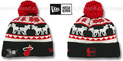 Heat THE-MOOSER Knit Beanie Hat by New Era