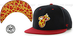 Heat THE-PLAINS LEOPARD SNAPBACK Hat by Twins 47 Brand