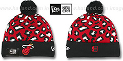 Heat WINTER-JUNGLE Knit Beanie Hat by New Era