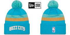 Hornets 23-24 CITY-EDITION Knit Beanie Hat by New Era