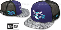 Hornets ELEPHANT-HOOK STRAPBACK Hat by New Era