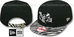 Hornets OSTRICH-ZEBRA STRAPBACK Hat by New Era