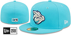 IronPigs THEME NIGHT Blue Fitted Hat by New Era