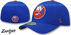 Islanders SHOOTOUT Royal Fitted Hat by Zephyr