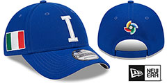 Italy 2023 WBC GAME STRAPBACK Royal Hat by New Era