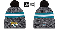 Jaguars 2023 SIDELINE Knit Beanie Hat by New Era