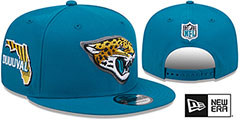 Jaguars 2024 NFL DRAFT SNAPBACK Teal Hat by New Era