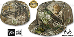 Jaguars NFL TEAM-BASIC Realtree Camo Fitted Hat by New Era