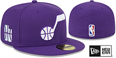 Jazz 23-24 ALTERNATE CITY-EDITION Fitted Hat by New Era