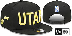 Jazz STATEMENT SNAPBACK Black Hat by New Era