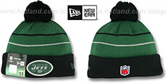 Jets THANKSGIVING DAY Knit Beanie Hat by New Era