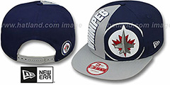 Jets NE-NC DOUBLE COVERAGE SNAPBACK Hat by New Era