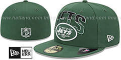 Jets NFL 2013 DRAFT Green 59FIFTY Fitted Hat by New Era