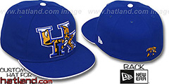 Kentucky INSIDER BIG-ONE Royal Fitted Hat by New Era