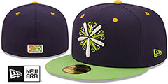 Kernels COPA Navy-Lime Fitted Hat by New Era