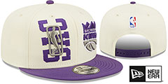 Kings 2022 NBA DOUBLE WHAMMY DRAFT SNAPBACK Hat by New Era