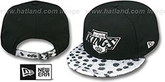 Kings DALMATION ANIMALISTIC-FUR VIZA STRAPBACK Hat by New Era