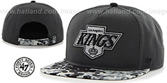 Kings DRYTOP STRAPBACK Grey Hat by Twins 47 Brand