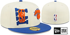 Knicks 2022 NBA DOUBLE WHAMMY DRAFT Fitted Hat by New Era