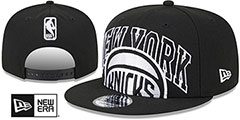 Knicks 2023 TIP OFF SNAPBACK Black-White Hat by New Era