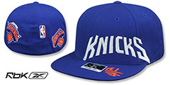 Knicks ELEMENTS Royal Fitted Hat by Reebok