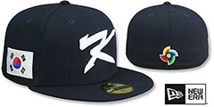 Korea 2023 WBC GAME Navy Hat by New Era