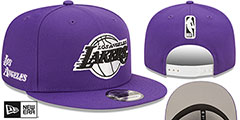 Lakers 22-23 ALTERNATE CITY-EDITION SNAPBACK Hat by New Era