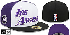 Lakers 22-23 CITY-EDITION Fitted Hat by New Era