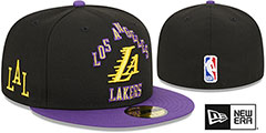 Lakers 23-24 CITY-EDITION Fitted Hat by New Era