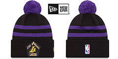 Lakers 23-24 CITY-EDITION Knit Beanie Hat by New Era