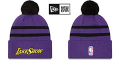 Lakers 24-25 CITY-EDITION Knit Beanie Hat by New Era