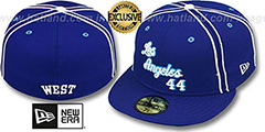 Lakers WEST TEAM-UP Royal Fitted Hat by New Era