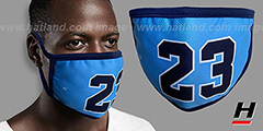 LAST DANCE 23 Sky-Navy Washable Fashion Mask by Hatland.com