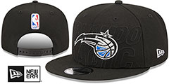 Magic 2023 NBA DRAFT SNAPBACK Black Hat by New Era